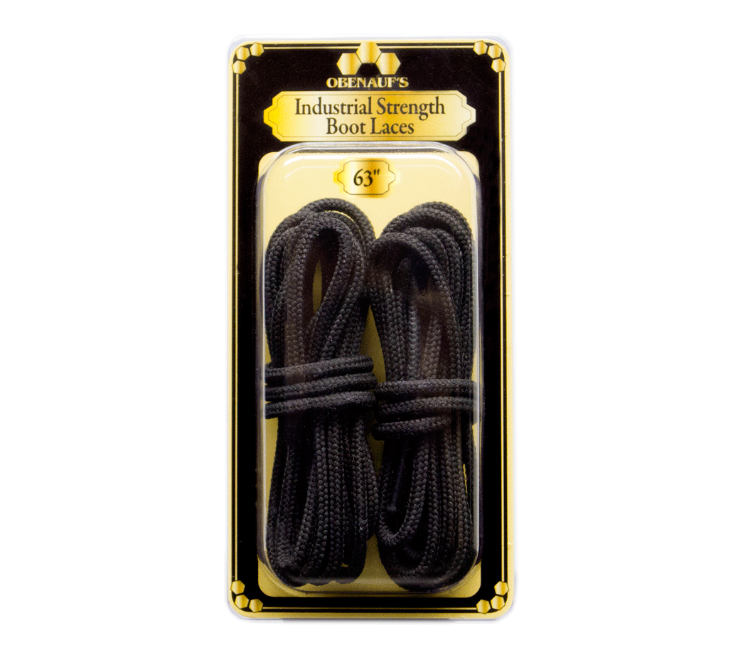 Obenauf's Oil Waxed Laces, 63"-Fresh Start Growers Supply