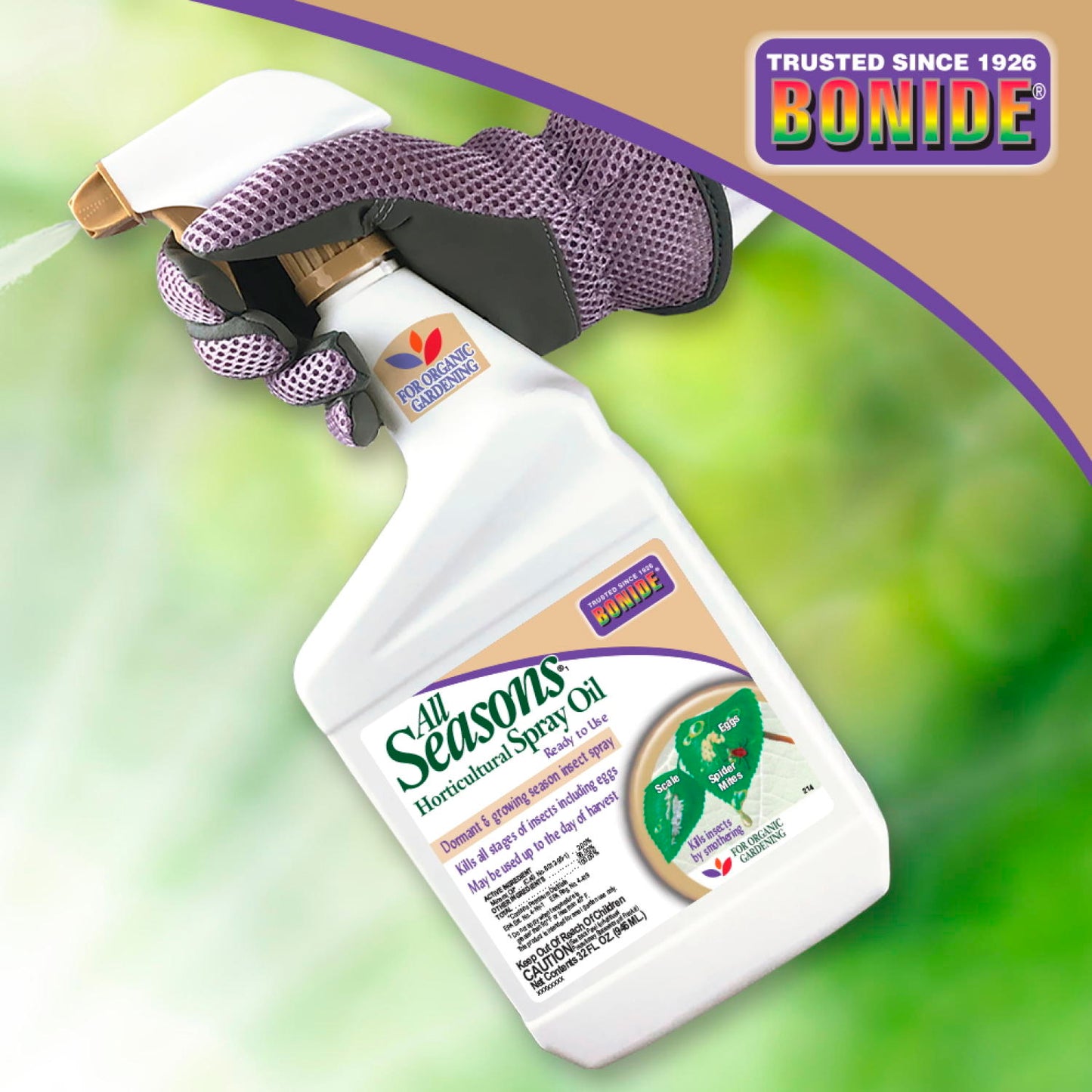 All Seasons® Horticultural Oil Ready-to-Use - quart-Fresh Start Growers Supply