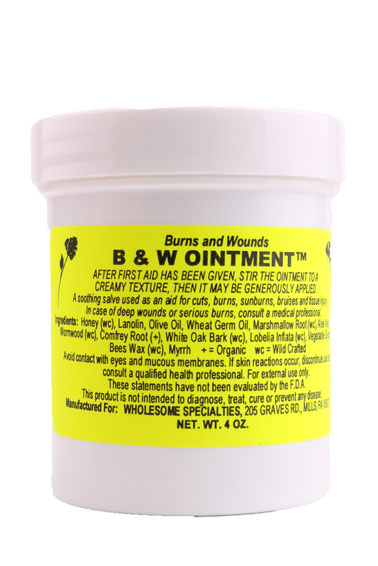 B & W Ointment-Fresh Start Growers Supply