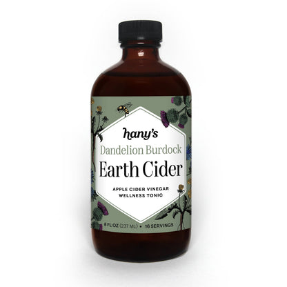 Dandelion Earth Cider Raw ACV Wellness Detox Tonic