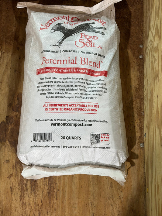 Vermont Compost Perennial Blend 20QT Bag