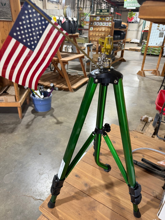 Extending Tripod Sprinkler, Brass 44"