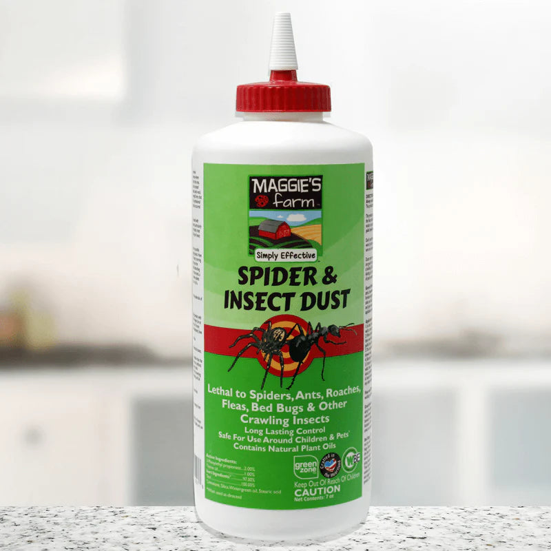 Spider and Insect Dust, Maggie-7 oz.-Fresh Start Growers Supply