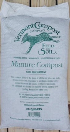 Vermont Compost Manure Compost, 20 QT